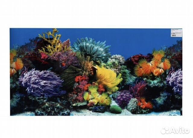 Плёнка пвх - Задний фон для аквариума