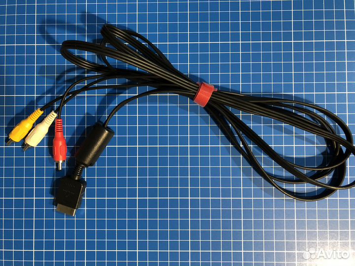 AV кабель Sony Playstation PS1 PS2 PS3 оригинал