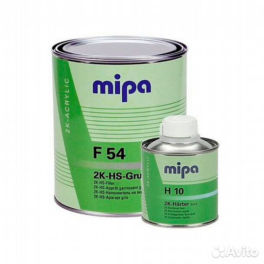 Грунт выравниватель mipa 2К HS F54, комплект
