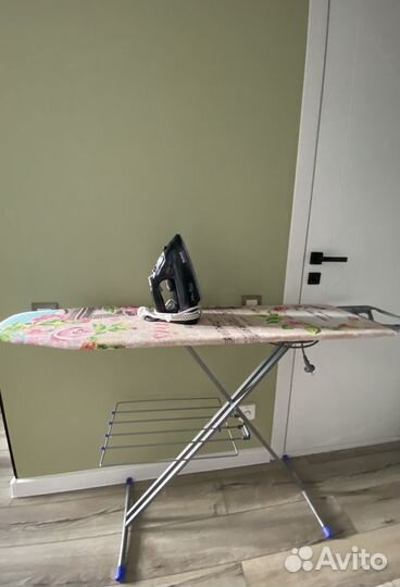 Утюг tefal fv2675 с гладильной доской nika