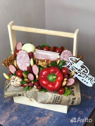 Съедобные букеты и боксы для мужчины Самара