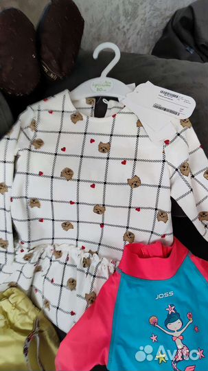 Пакет вещей на девочку 92