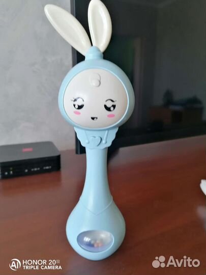 Погремушка прорезыватель 4в1 3 игрушки