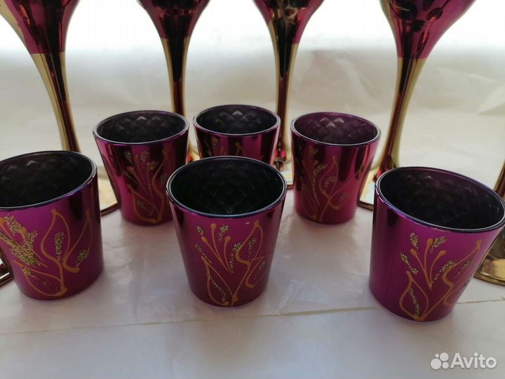 Набор фужеров рюмок