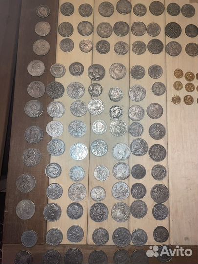 Золотые и серебрянные монеты