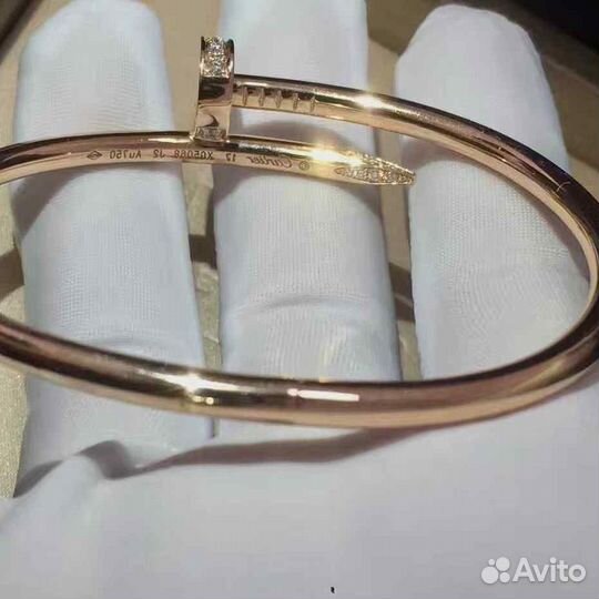 Браслет Cartier Juste un Clou из розового золота