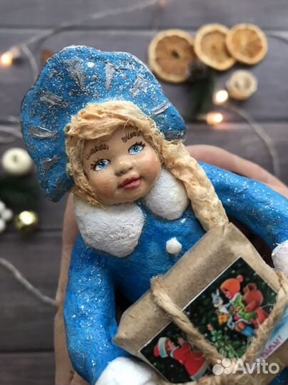 Ватная игрушка 