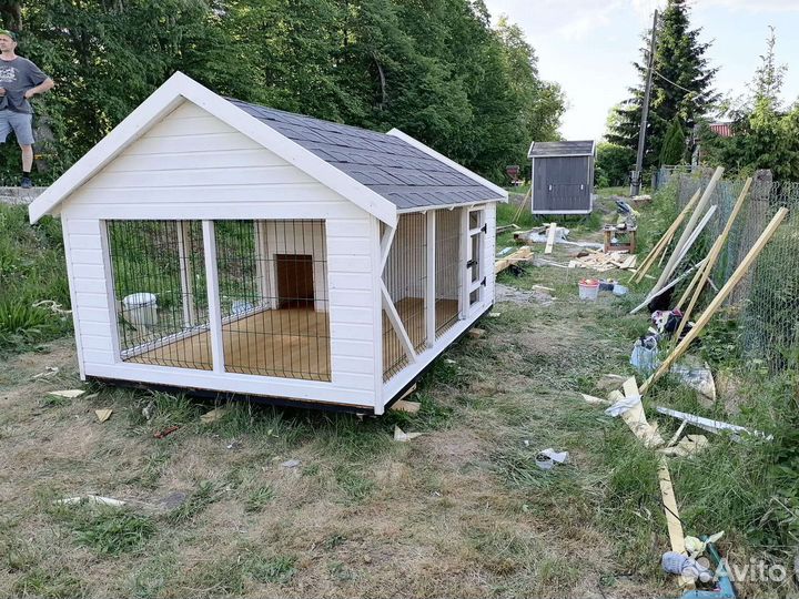 Вольер для собак уличный