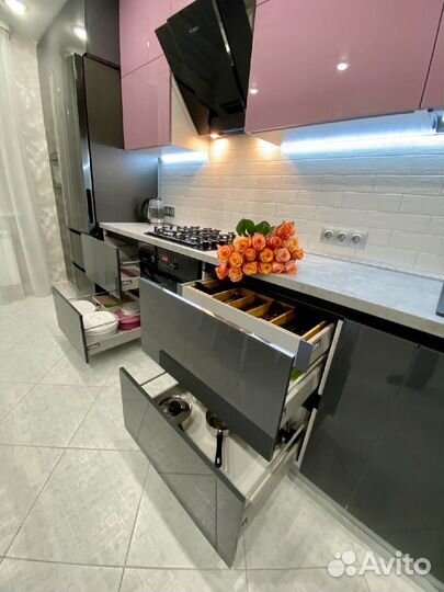 Прямая кухня на заказ под ключ