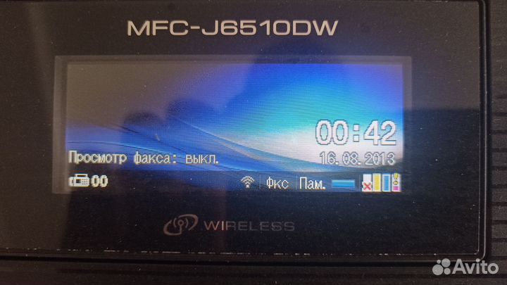 Мфу А3 Brother MFC-J6510W (принтер-сканер A3)