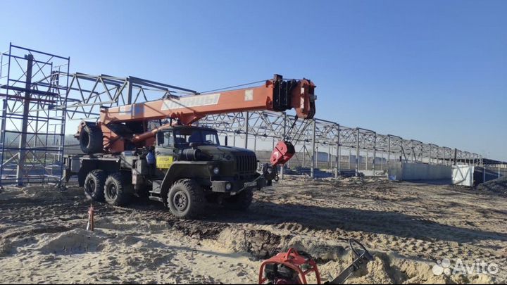 Аренда и услуги автокрана, 28 м