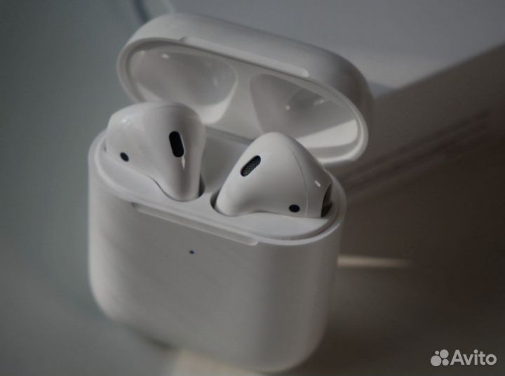 Беспроводные наушники apple airpods 2