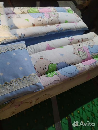 Подушки, матрасы