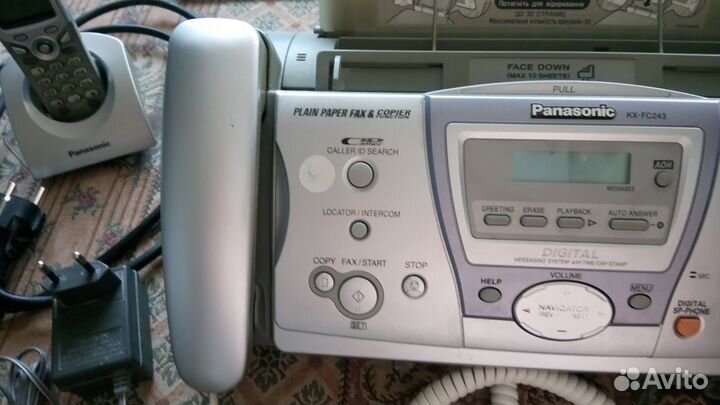 Факс Panasonic KX-FC243RU