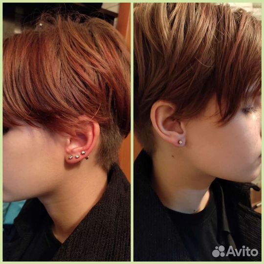 Прокол ушей, хрящ, крыло носа. чтз