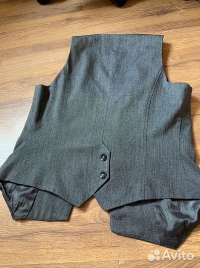 Школьная серая жилетка Sky Lake