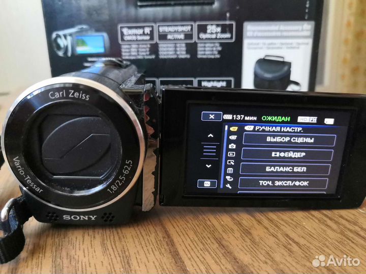 Видеокамера sony handycam