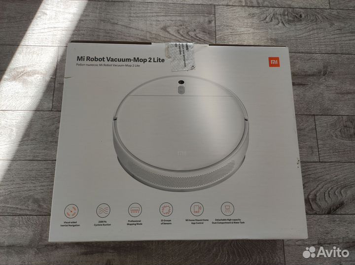 Робот пылесос xiaomi mi robot vacuum mop 2 lite