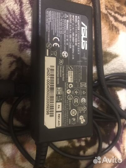 Блок питания для ноутбука asus