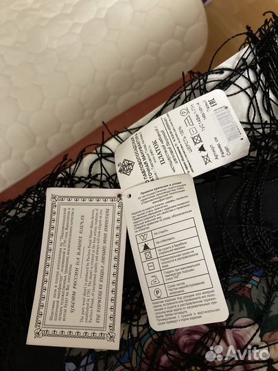 Павловопосадский платок шерсть