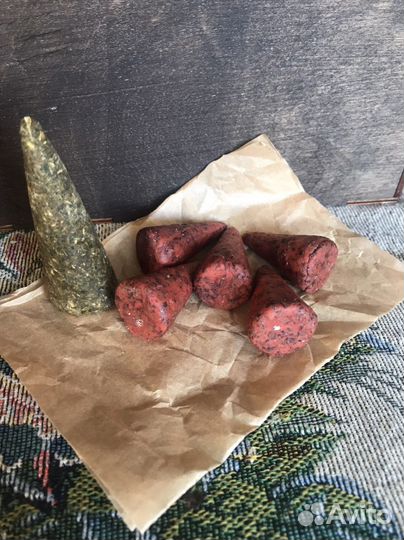 Свечи восковые с травами