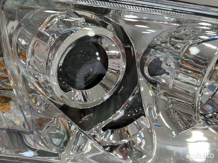 Фара передняя geely emgrand EC7 хром