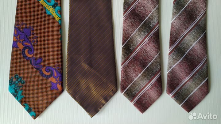 Винтажные галстуки СССР 50 х военные