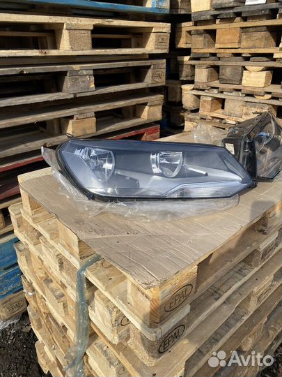 Фары на touareg нф