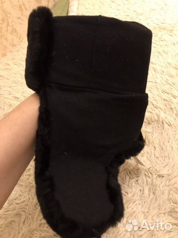 Шапка -ушанка рабочая 55 размер новая