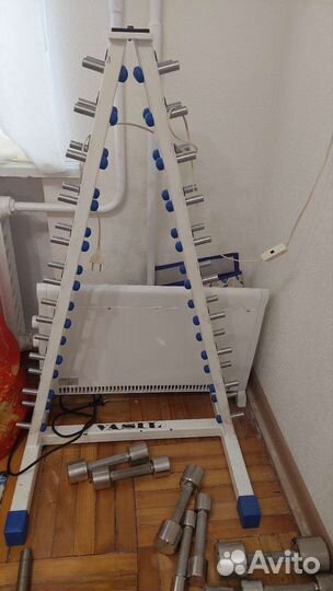 Гантельный ряд бу. Гантели