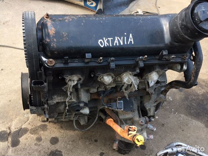 Двигатель skoda octavia AKL 1.6