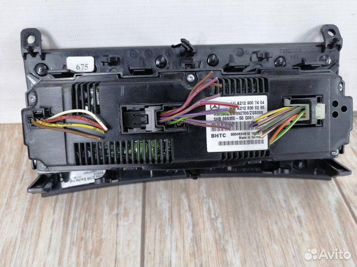 Блок управления климатом Mercedes E W212 3.5 2010