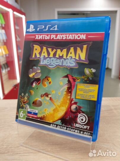 Диск PS4 Rayman Legends