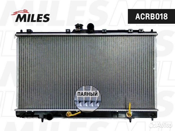 Miles acrb018 Радиатор mitsubishi lancer 1.3-2.0 0