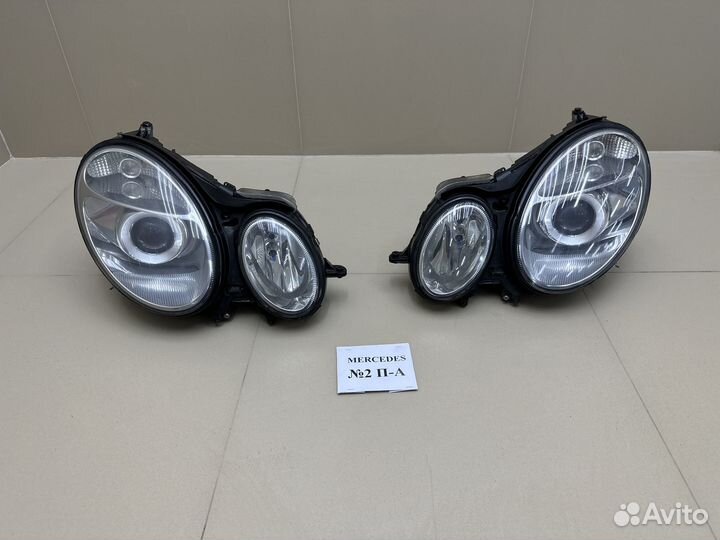 Фара левая ксенон Mercedes E-Class W211 Дорест