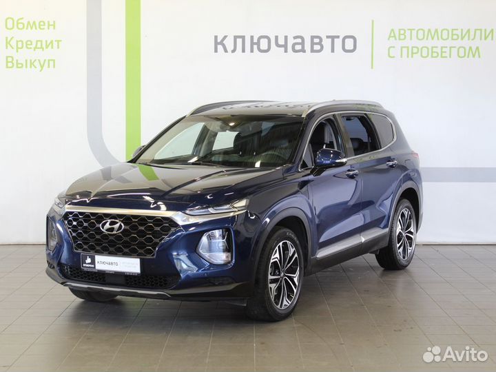 Hyundai Santa Fe 2.0 AT, 2019, 72 800 км