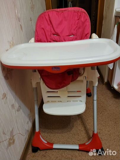 Стульчик для кормления chicco polly