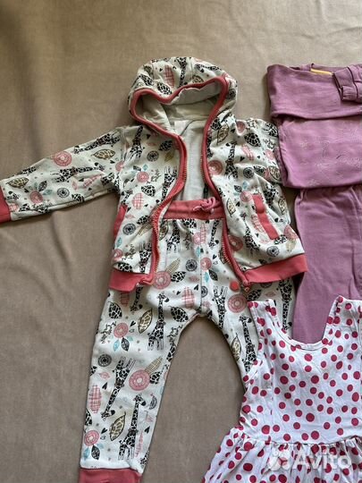 Пакет вещей 92 98 для девочки