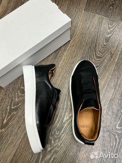 Ботинки мужские кожа zegna 39-44