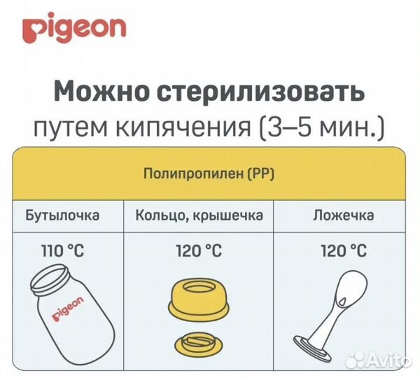 Pigeon бутылочка для прикорма