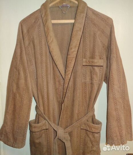 Мужской махровый халат 50 размера