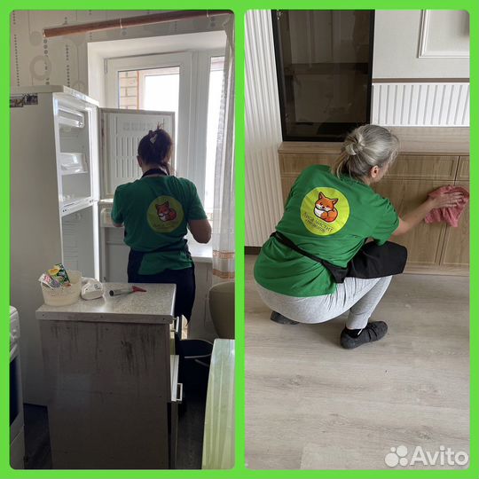 Уборка квартир домов мытьё окон клининг