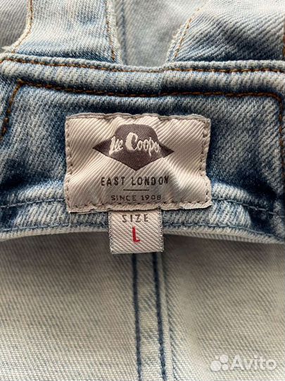 Джинсовый комбинезон