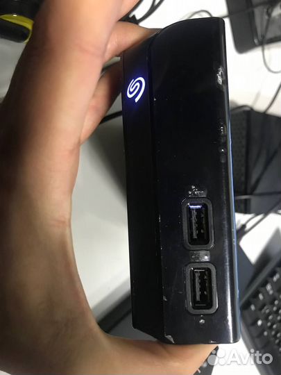 Внешний жесткий диск Seagate backup plus hub 4tb