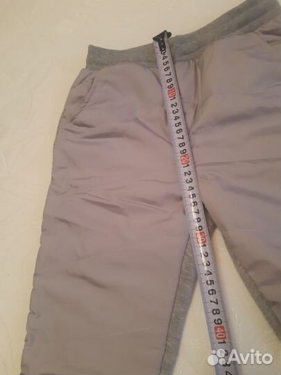 Брюки тёплые для девочки на рост 140см