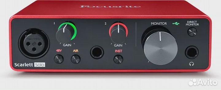 Focusrite Scarlett Solo Studio 3nd Gen