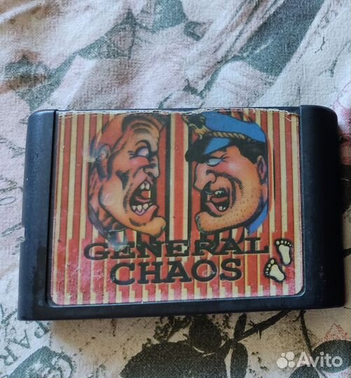 Картридж Sega Сега стародел 90-х