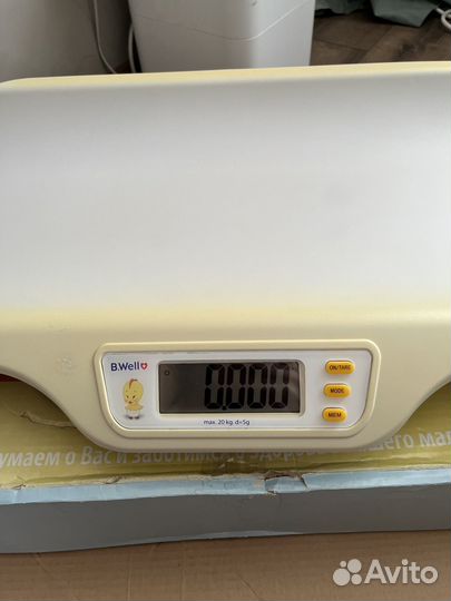 Детские весы b.well