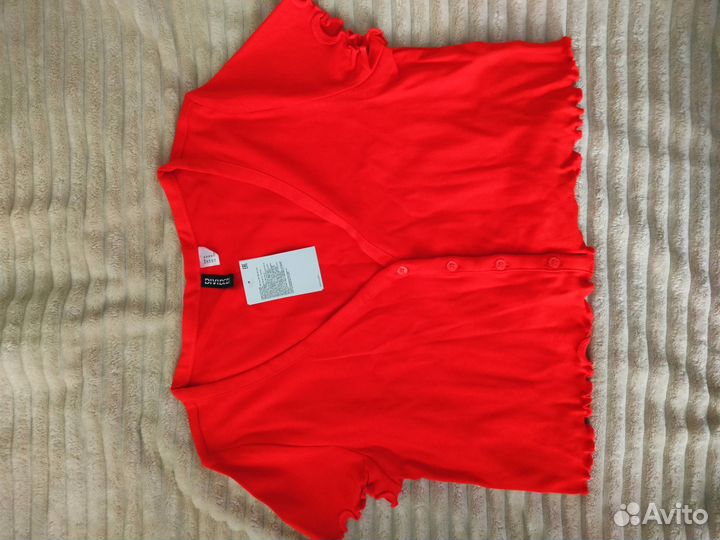 Топ укороченный H&M новый