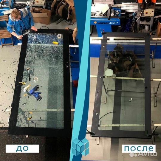 Ремонт окон / Замена стеклопакета